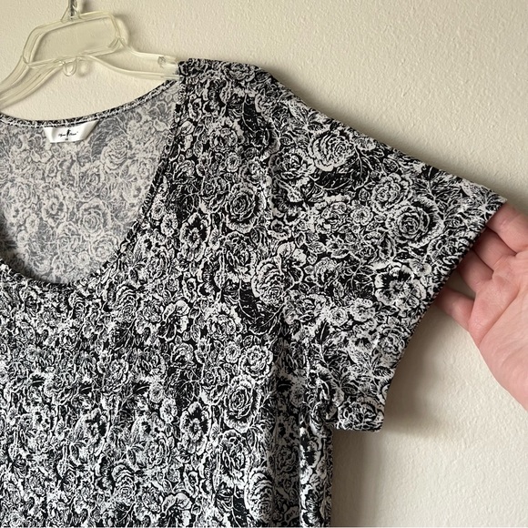 Agnes Orinda Floral Inverted Box Pleat Boho Dress - Picture 5 of 13